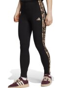 ADIDAS SPORTSWEAR Colanti din amestec de bumbac cu detaliu logo - Negru/Maro camel