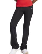 ADIDAS SPORTSWEAR Colanti evazati cu talie inalta - Negru