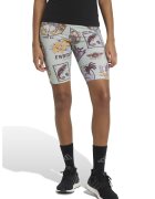ADIDAS SPORTSWEAR Colanti scurti Farm - Visiniu/Gri cenusiu