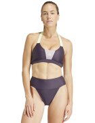 ADIDAS SPORTSWEAR Costum de baie din doua piese cu garnituri contrastante - Violet prafuit