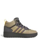 ADIDAS SPORTSWEAR Ghete cu garnituri din piele intoarsa - Verde/Negru