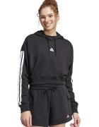 ADIDAS SPORTSWEAR Hanorac crop cu logo - Alb/Negru