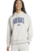 ADIDAS SPORTSWEAR Hanorac cu buzunar kangaroo - Albastru inchis/Alb murdar