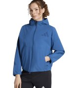ADIDAS SPORTSWEAR Hanorac cu fermoar si buzunare laterale - Albastru