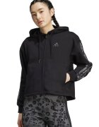 ADIDAS SPORTSWEAR Hanorac cu fermoar si doua buzunare - Negru/Gri
