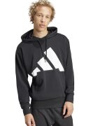 ADIDAS SPORTSWEAR Hanorac cu imprimeu logo - Alb/Negru