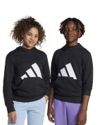 ADIDAS SPORTSWEAR Hanorac cu imprimeu logo - Alb/Negru