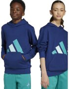 ADIDAS SPORTSWEAR Hanorac cu imprimeu logo - Alb/Turcoaz/Albastru royal