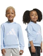 ADIDAS SPORTSWEAR Hanorac cu imprimeu logo contrastant - Alb/Albastru glaciar