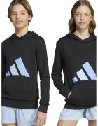 ADIDAS SPORTSWEAR Hanorac cu imprimeu logo - Negru/Albastru