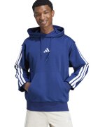 ADIDAS SPORTSWEAR Hanorac cu imprimeu logo si buzunar kangaroo - Alb/Albastru royal