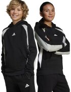 ADIDAS SPORTSWEAR Hanorac cu logo si buzunar kangaroo - Alb/Negru/Gri