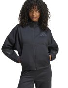 ADIDAS SPORTSWEAR Hanorac cu maneci cazute si buzunare oblice Z.N.E. - Negru