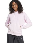 ADIDAS SPORTSWEAR Hanorac din amestec de bumbac cu buzunar kangaroo Essentials - Alb/Roz pal
