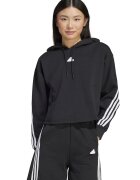ADIDAS SPORTSWEAR Hanorac din amestec de bumbac cu buzunar kangaroo - Negru