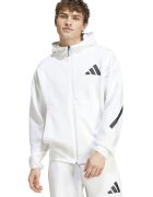 ADIDAS SPORTSWEAR Hanorac lejer cu fermoar Z.N.E. - Alb murdar