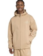 ADIDAS SPORTSWEAR Hanorac lejer cu fermoar Z.N.E. - Bej/Bej inchis