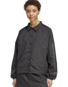 ADIDAS SPORTSWEAR Jacheta cu model si capse - Negru stins/Verde pal/Alb optic