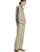 ADIDAS SPORTSWEAR Jacheta relaxed fit cu benzi logo - Negru/Bej
