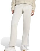 ADIDAS SPORTSWEAR Pantaloni cu logo si snur de ajustare in talie - Alb fildes/Argintiu