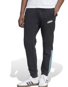 ADIDAS SPORTSWEAR Pantaloni de trening cu benzi logo contrastante - Negru/Turcoaz