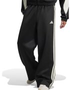 ADIDAS SPORTSWEAR Pantaloni de trening cu croiala ampla Stadium - Negru/Alb murdar