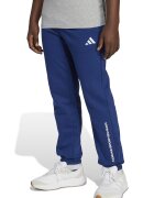 ADIDAS SPORTSWEAR Pantaloni de trening cu logo si snur - Albastru inchis