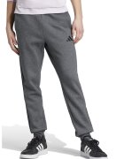 ADIDAS SPORTSWEAR Pantaloni de trening cu logo si snur de ajustare - Negru/Gri inchis melange