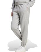 ADIDAS SPORTSWEAR Pantaloni de trening din amestec de bumbac cu logo - Alb/Gri deschis