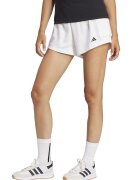 ADIDAS SPORTSWEAR Pantaloni scurti cargo din amestec de bumbac cu snur - Alb