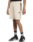 ADIDAS SPORTSWEAR Pantaloni scurti cu imprimeu logo Tiro - Negru/Crem