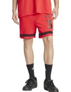 ADIDAS SPORTSWEAR Pantaloni scurti cu logo - Rosu/Negru