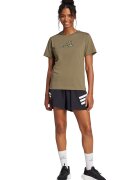ADIDAS SPORTSWEAR Pantaloni scurti cu talie elastica - Negru/Alb optic