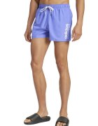 ADIDAS SPORTSWEAR Pantaloni scurti de baie cu imprimeu logo Essential - Albastru azur