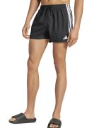 ADIDAS SPORTSWEAR Pantaloni scurti de baie cu snur in talie - Negru