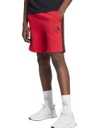 ADIDAS SPORTSWEAR Pantaloni scurti din amestec de bumbac - Negru/Rosu vermillion