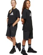 ADIDAS SPORTSWEAR Pantaloni scurti din amestec de bumbac - Negru stins