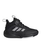 ADIDAS SPORTSWEAR Pantofi Own The Game 3.0 cu bareta velcro pentru baschet - Alb/Negru