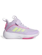 ADIDAS SPORTSWEAR Pantofi Own The Game 3.0 cu bareta velcro pentru baschet - Lila/Verde lime