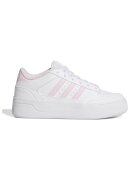 ADIDAS SPORTSWEAR Pantofi sport Break Star flatform de piele ecologica - Alb optic/Roz pal