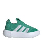 ADIDAS SPORTSWEAR Pantofi sport BubbleComfy slip-on din material textil - Alb/Verde