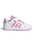 ADIDAS SPORTSWEAR Pantofi sport cu inchidere velcro Grand Court 2.0 - Roz deschis/Alb optic