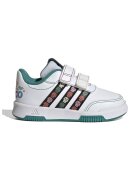 ADIDAS SPORTSWEAR Pantofi sport cu velcro si garnituri din material sintetic - Negru/Alb optic/Verde persan