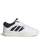 ADIDAS SPORTSWEAR Pantofi sport de piele Court 24 - Negru/Alb optic