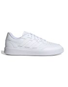 ADIDAS SPORTSWEAR Pantofi sport de piele ecologica Courtblock - Alb optic