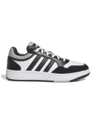 ADIDAS SPORTSWEAR Pantofi sport de piele ecologica cu garnituri de piele intoarsa Hoops 3.0 - Negru/Alb optic