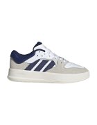 ADIDAS SPORTSWEAR Pantofi sport din piele cu garnituri din piele intoarsa Court 24 - Albastru prafuit/Alb murdar/Bej deschis