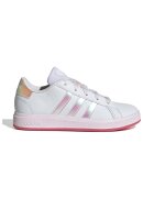 ADIDAS SPORTSWEAR Pantofi sport din piele ecologica cu detalii holografice Grand Court 2.0 - Alb