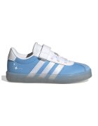 ADIDAS SPORTSWEAR Pantofi sport din piele ecologica cu garnitura din piele intoarsa VL Court 3.0 - Alb/Albastru