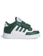 ADIDAS SPORTSWEAR Pantofi sport din piele ecologica cu inchidere velcro Rapid Court - Alb/Verde